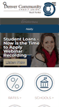 Mobile Screenshot of denvercommunity.studentchoice.org