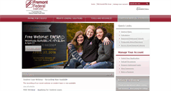 Desktop Screenshot of fremontfcu.studentchoice.org