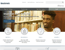 Tablet Screenshot of benchmarkfcu.studentchoice.org