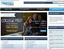 Tablet Screenshot of communityfirstfl.studentchoice.org