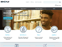 Tablet Screenshot of bcu.studentchoice.org